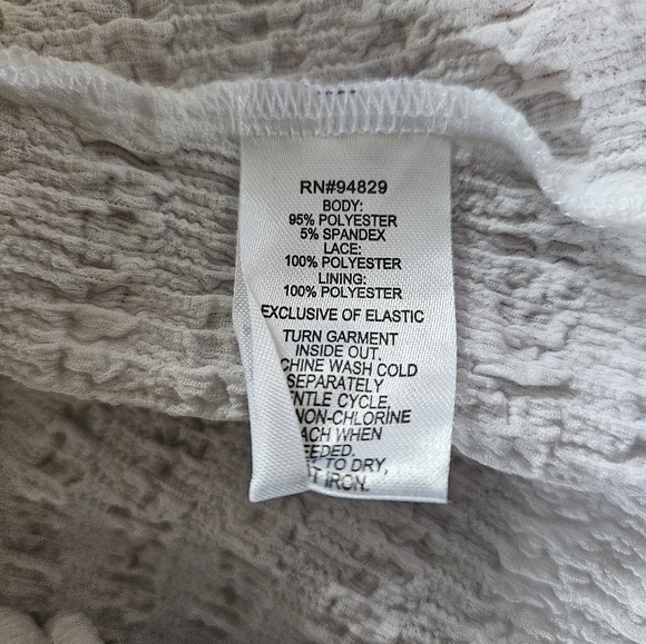 **Summer Dress Sale** Lace Halter High-Low Dress Women XL - NWT - Picture 6 of 6